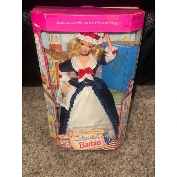 Mattel Toys Colonial Barbie Special Edition American Stories
